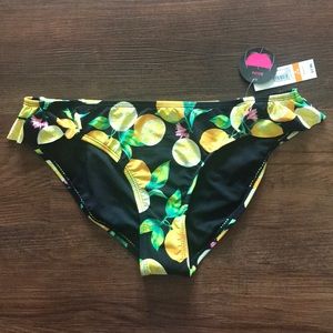 NWT No Boundaries lemon swimsuit bottoms